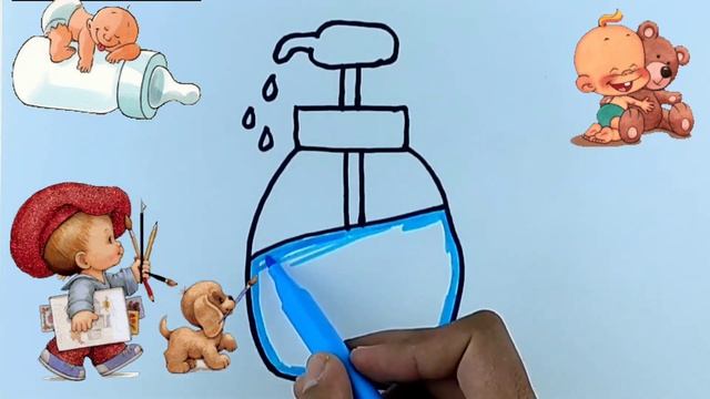 Baby soap is easy to draw Нарисуйте картинку мыла для детей #how #like #baby #video #drawing #cute смотреть онлайн