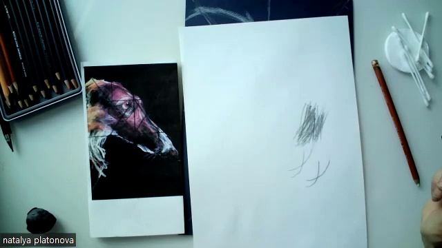 Борзая - пастель смотреть онлайн