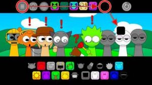 Секретные Звуки Incredibox Sprunki Pyramixed персонажей ｜｜ Новый Мод