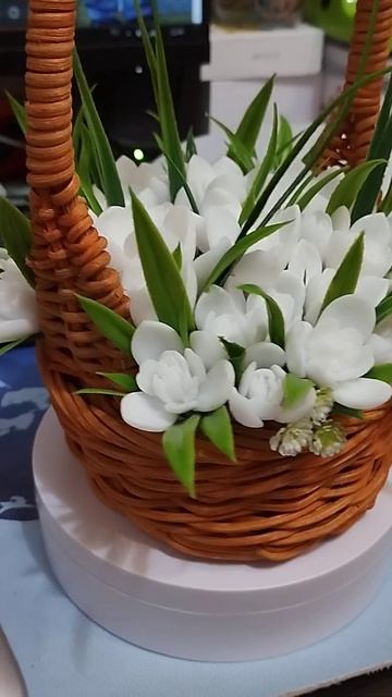 Подснежники в корзинке # подснежники #в наличии и под з смотреть онлайн