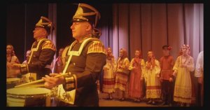 Солдатская песня "Как за речкою" ФА "Радуга" Центр творчества "Гермес" и Барабанного шоу "Хаммерс"🔥