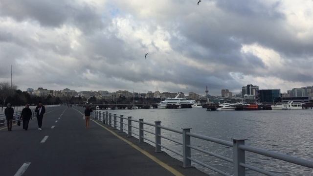 Новруз Байрам в Баку, прогулка по городу 19 марта/ Baku, City walk, Novruz Bayram смотреть онлайн