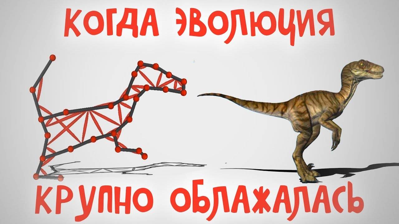 КОГДА ЭВОЛЮЦИЯ КРУПНО ОБЛАЖАЛАСЬ