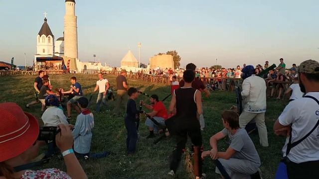 Битва на мечах на фестивале Великий Болгар 2018 смотреть онлайн