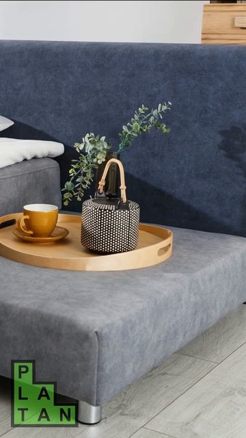 Ъглов диван-легло модел SPLIT от мебели PLATAN. смотреть онлайн