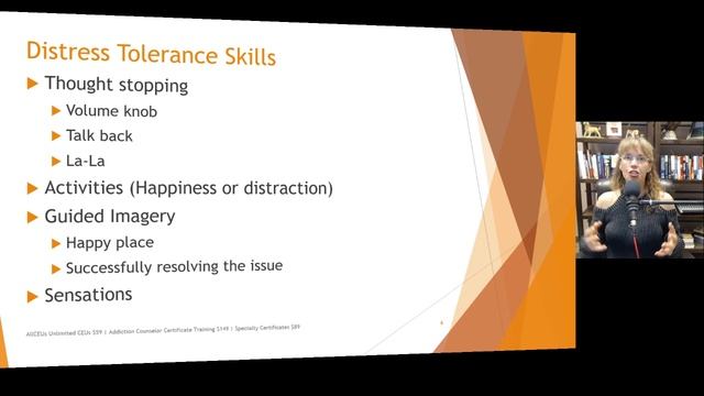 Distress Tolerance and Nonsuicidal Self Injury Live Chat with Dr. Dawn-Elise Sni