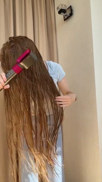 Секреты расчесывания длинных волос #длинныеволосы #ух смотреть онлайн