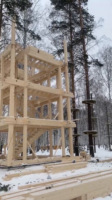 Монтаж профильного бруса. Сборка конструкции автокра? смотреть онлайн