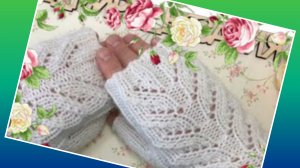 Красивый узор спицами🔥🧶 Вязание по кругу 🧶