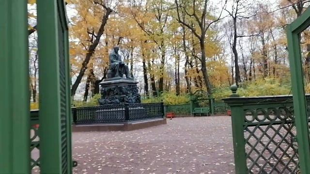 Летний сад в Санкт-Петербурге. Боскет "Французский пар смотреть онлайн