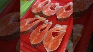 Простые стейки из форели на мангале , 🥩🐟🍽️, trout steaks #