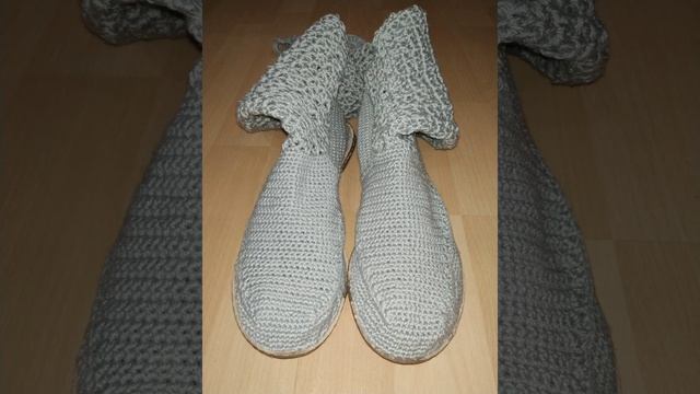 Сапоги крючком. смотреть онлайн
