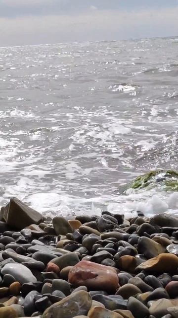 Анапа Осенью в сентябре. Пляж Высокий берег 🍁🍂🍃 смотреть онлайн