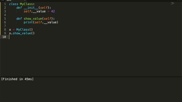 Инкапсуляция | ООП на Python смотреть онлайн