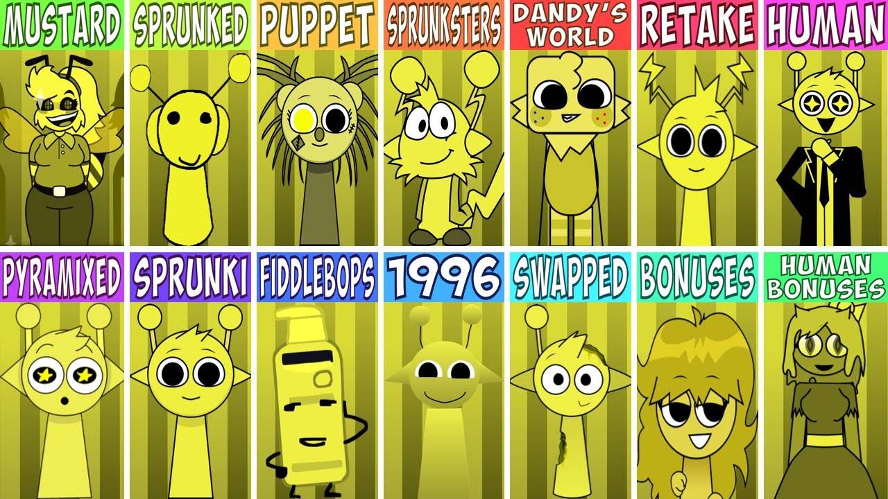 🔥 ВСЕ INCREDIBOX ПЕРСОНАЖИ 🔥 ИЗ ГОРЧИЦЫ В ОДНОМ ВИДЕО!!! 😱 | INCREDIBOX SPRUNKI 😎 смотреть онлайн