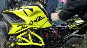 DUKE 300, как снять бак