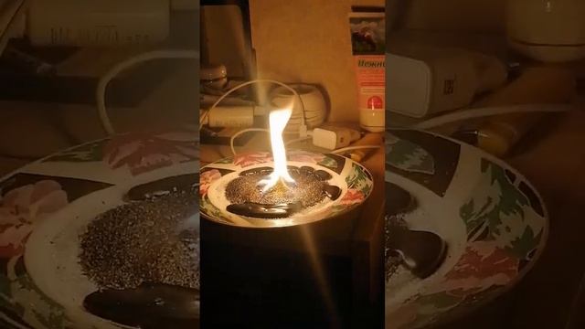 Свеча горит#огонь