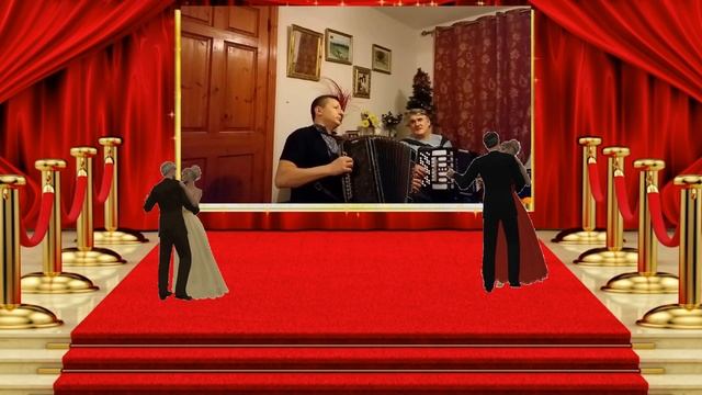 ВАЛЬС ДУНАЙСКИЕ ВОЛНЫ - исполняют мелодию Виктор Лукашов и Сергей Балан баян смотреть онлайн