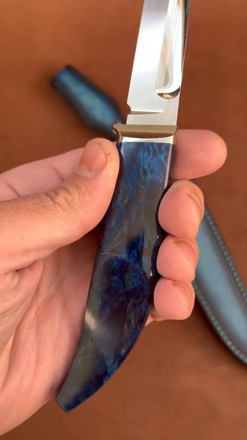 Pmd 550, титан, карельская береза #handmadeknives #knifereview #customknifemak смотреть онлайн