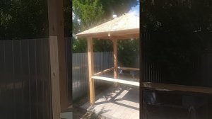 Беседка 2м на 2м своими руками!!!