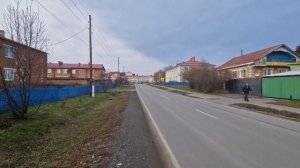 По улицам села ВИКУЛОВО, Тюменской области! Репортаж-п