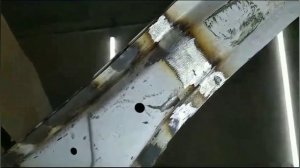 Кузовной ремонт. Лада Гранта. Замена крыши со стойками