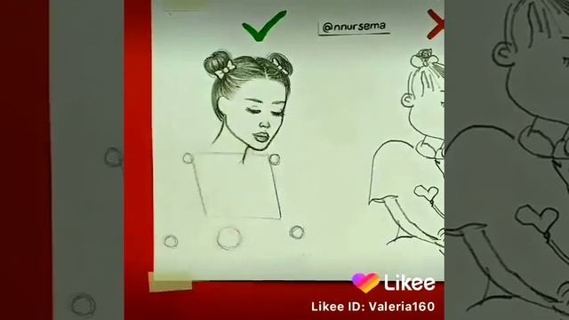 Как просто и красиво нарисовать девочку смотреть онлайн