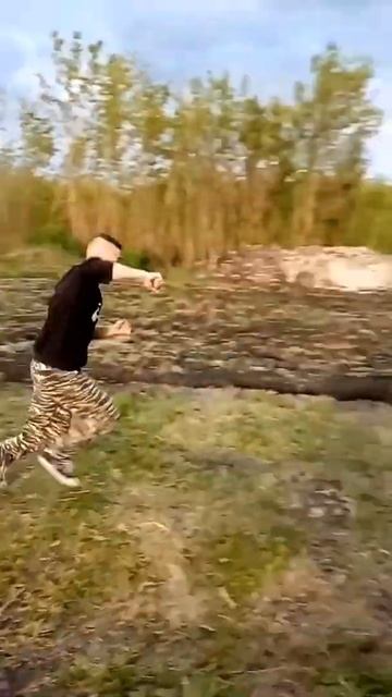 Сальто через горящий мангал