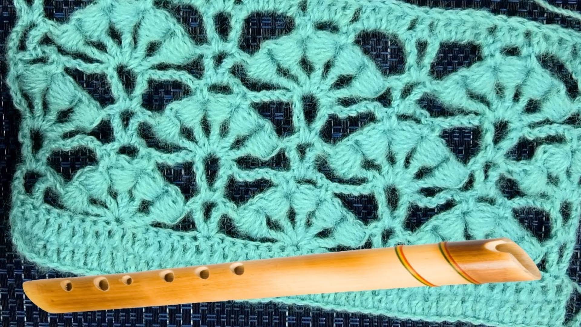 Связать узор цветок курая крючком. Связать очаровательный узор для палантина. Мастер класс