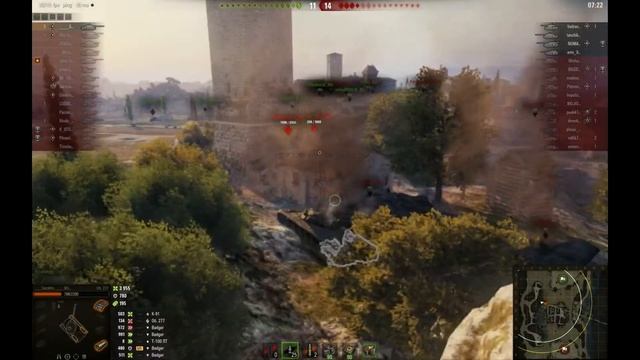 Об.277 Тест. Мастер, работающая позиция при сливе, 9к+ урона, 3800+ блока!!! смотреть онлайн