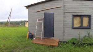 Делаю крышу на крыльцо (навес)