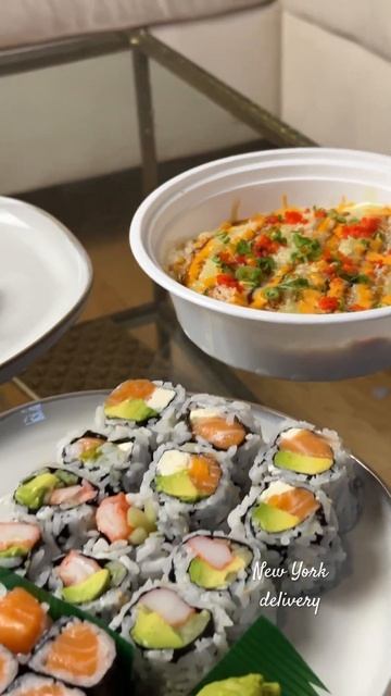 Доставка суши в Нью-Йорке #доставка #суши #ньюйорк #newyork смотреть онлайн