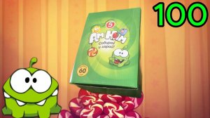 РАСПАКОВКА КОРОБКИ АМ НЯМАНИЯ ИЗ ПЯТЁРОЧКИ | 100 ШТУК АМ НЯМОВ | БОЛЬШАЯ РАСПАКОВКА CUT THE ROPE