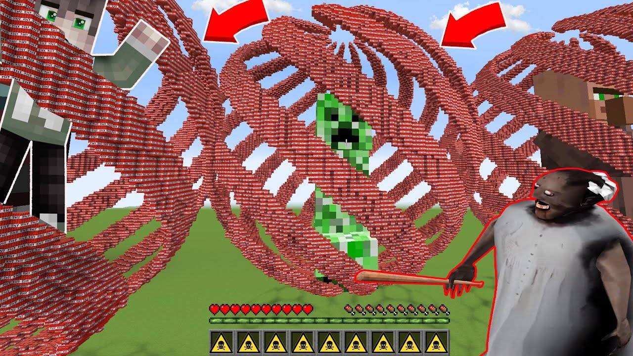 ЭТО САМЫЕ СЕКРЕТНЫЕ ТНТ В МАЙНКРАФТ БАБКИ ГРЕННИ ТРОЛЛИНГ СМЕШНАЯ КОНЦОВКА GRANNY смотреть онлайн