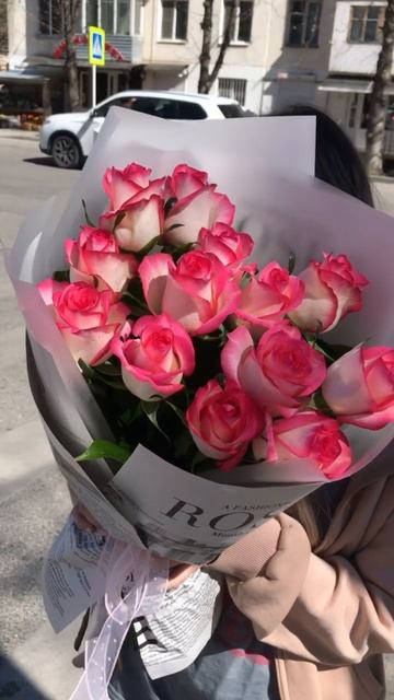 Букет из роз💗 #цветы#aflora#кисловодск#тренды#рилсы#буке смотреть онлайн