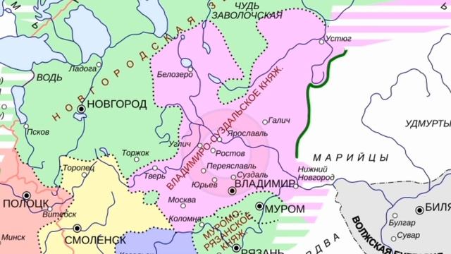 Краткий пересказ §15 Владимиро-Суздальская земля. Исто смотреть онлайн