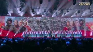 ST и хор Пятницкого тронули зал песней, рожденной на Донбассе: «Дай ему сил»