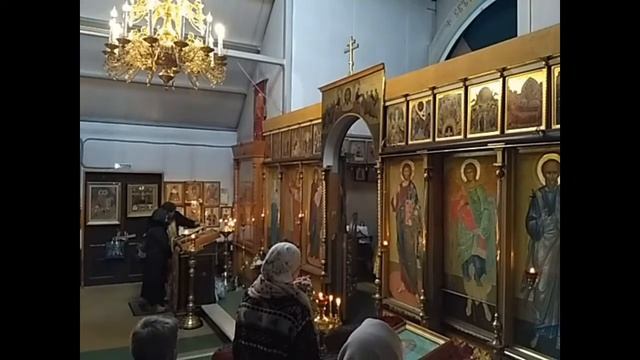 Cлужба в 20 Неделю по Пятидесятнице в храме Иоанна Бого смотреть онлайн
