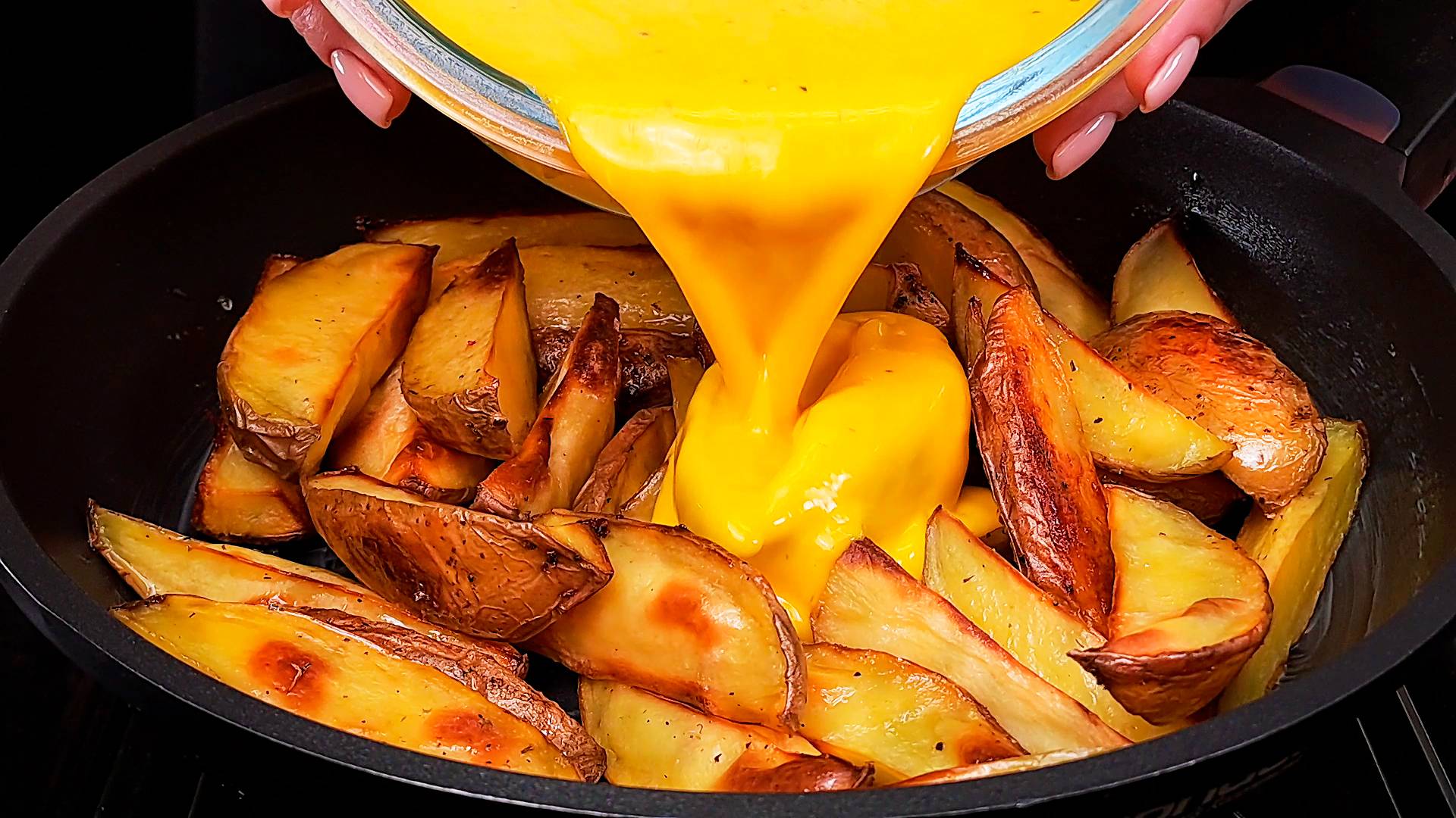 Вкусный картофель за 10 минут! Я готова есть этот картофель каждый день! Любимый рецепт! смотреть онлайн