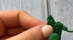 Цветы крючком | 🌸Пионы🌸 | часть 6 | листик А | мастер кл