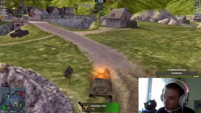 Wot Blitz Стрим.На нулёвом аккаунте смотреть онлайн