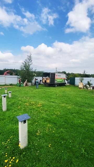 Заезд бригады +материала 🫣 #дом #стройка #стройкадома смотреть онлайн