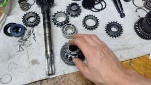 Кпп Буран 4т , установка цепи с шагом 12,7.