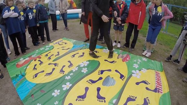 Аттракцион "Следопыт"! Аренда надувных аттракционов от WWW.JPRENT.RU смотреть онлайн