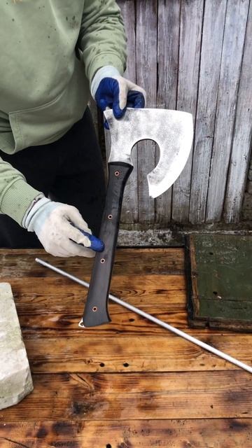 ОБЗОР НА КРУТЕЙШИЙ ТОПОР "ГАРРИ" ‼️ #нож #ножи #shorts смотреть онлайн