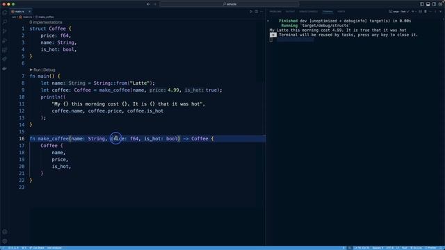 9.006. Struct Field Initialization Shorthand Syntax смотреть онлайн