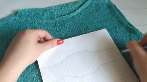 Супер удобный летний топ реглан погон 💚 Майка спицами подробные расчеты #4