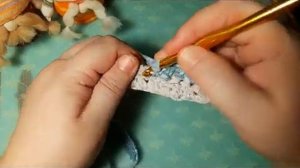 Коврик из полос ткани. Мой способ соединения полос тка