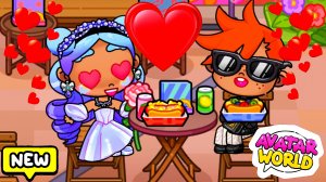 КИКИ ВЛЮБИЛАСЬ 👩🏼❤️💋👨🏽 Аватар ворлд ЛЮБОВЬ♥️