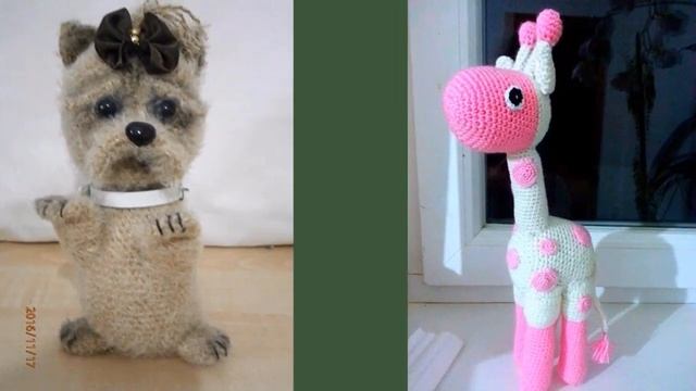 Вязание игрушек Ольгой Филатовой интересным мастером из г Темрюк смотреть онлайн